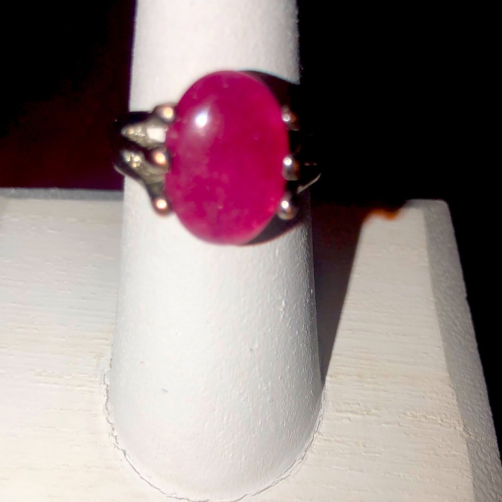 Crackle Quartz Ring